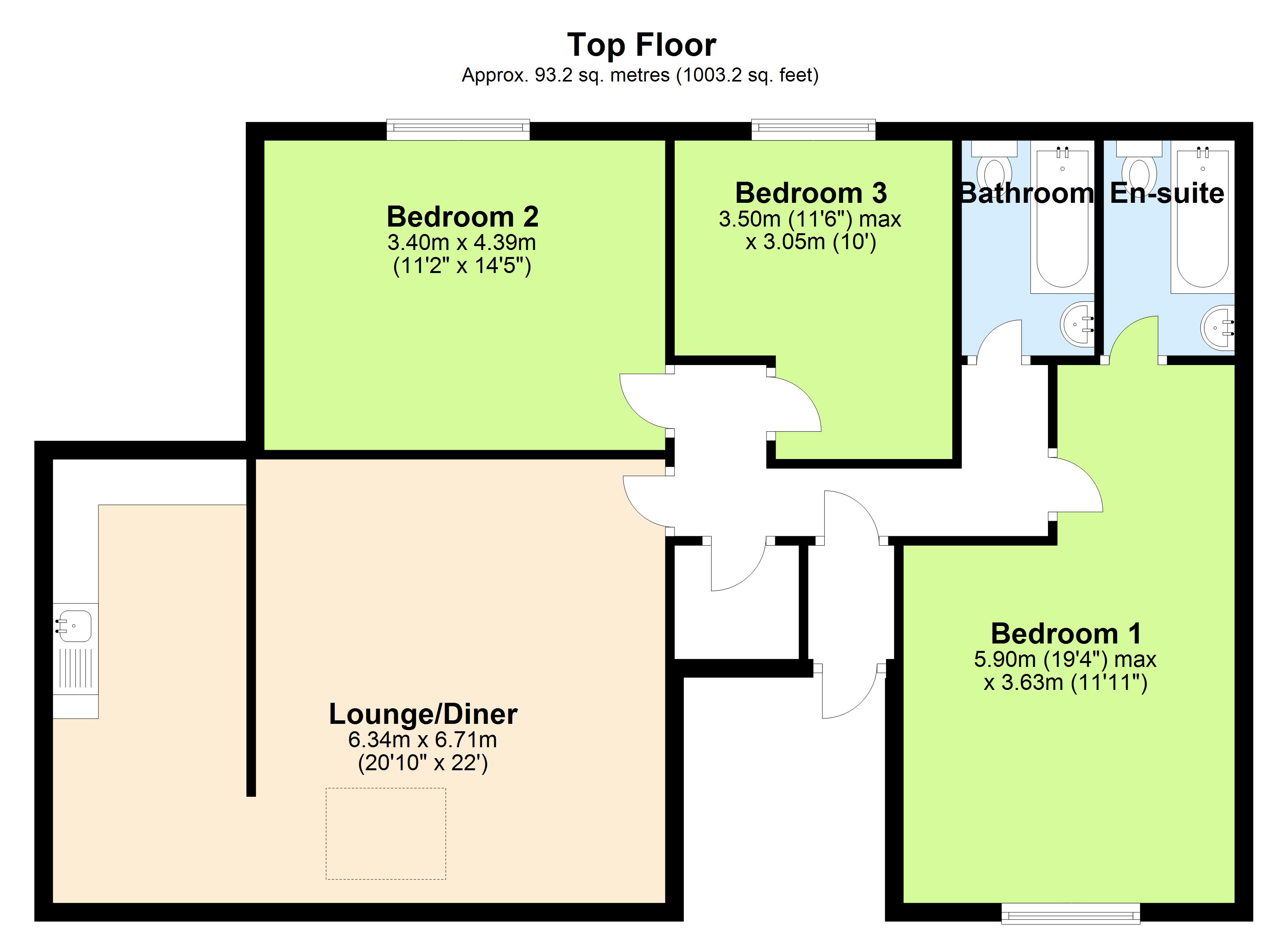 3 Bedrooms Flat to rent in Tollington Park, London N4