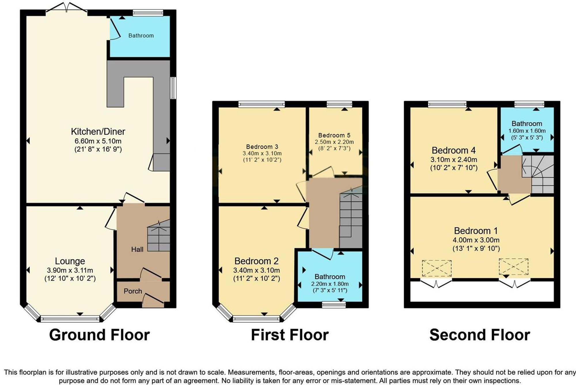338 Robin Hood Lane, Birmingham floorplan