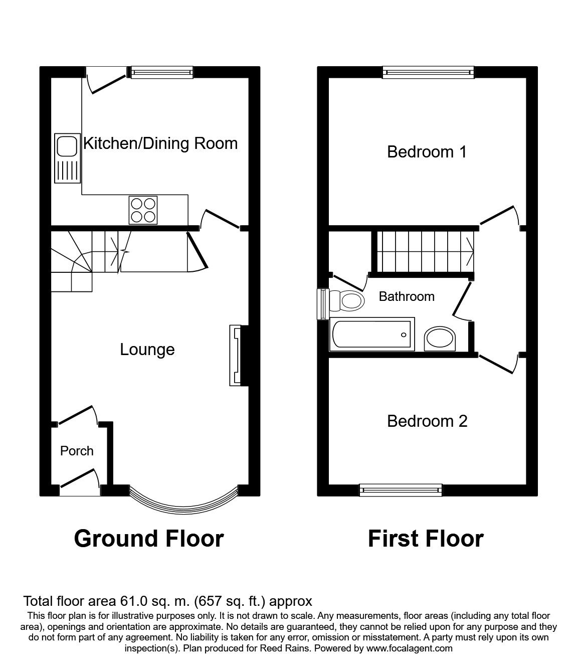 2 Bedrooms Semi-detached house to rent in Deborah Avenue, Fulwood, Preston PR2