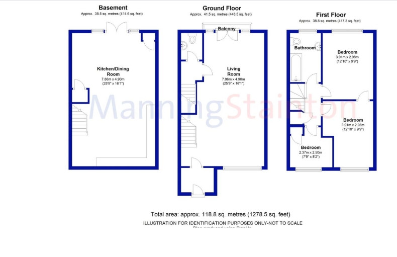 12, Park Rise, Leeds floorplan