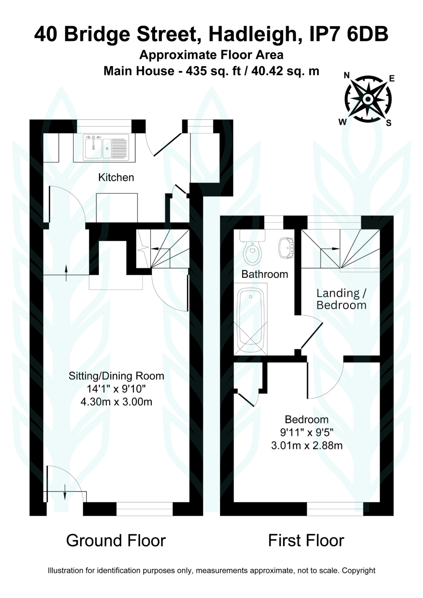 40, Bridge Street, Ipswich floorplan