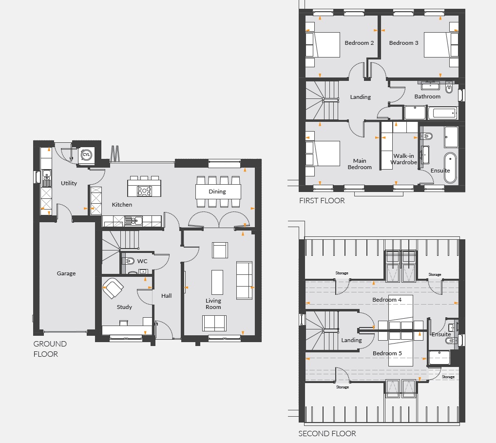 Plot 10, Highworth I I, The Manor, Swindon Road, Swindon floorplan