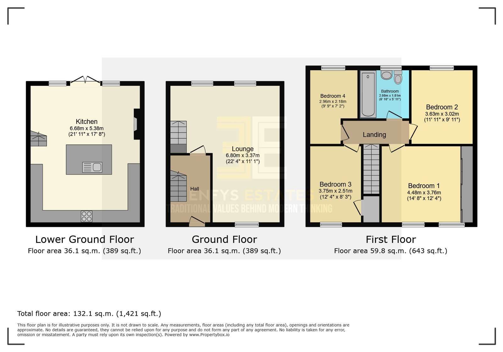 Bryn Llwyd, High Street, Penmaenmawr floorplan