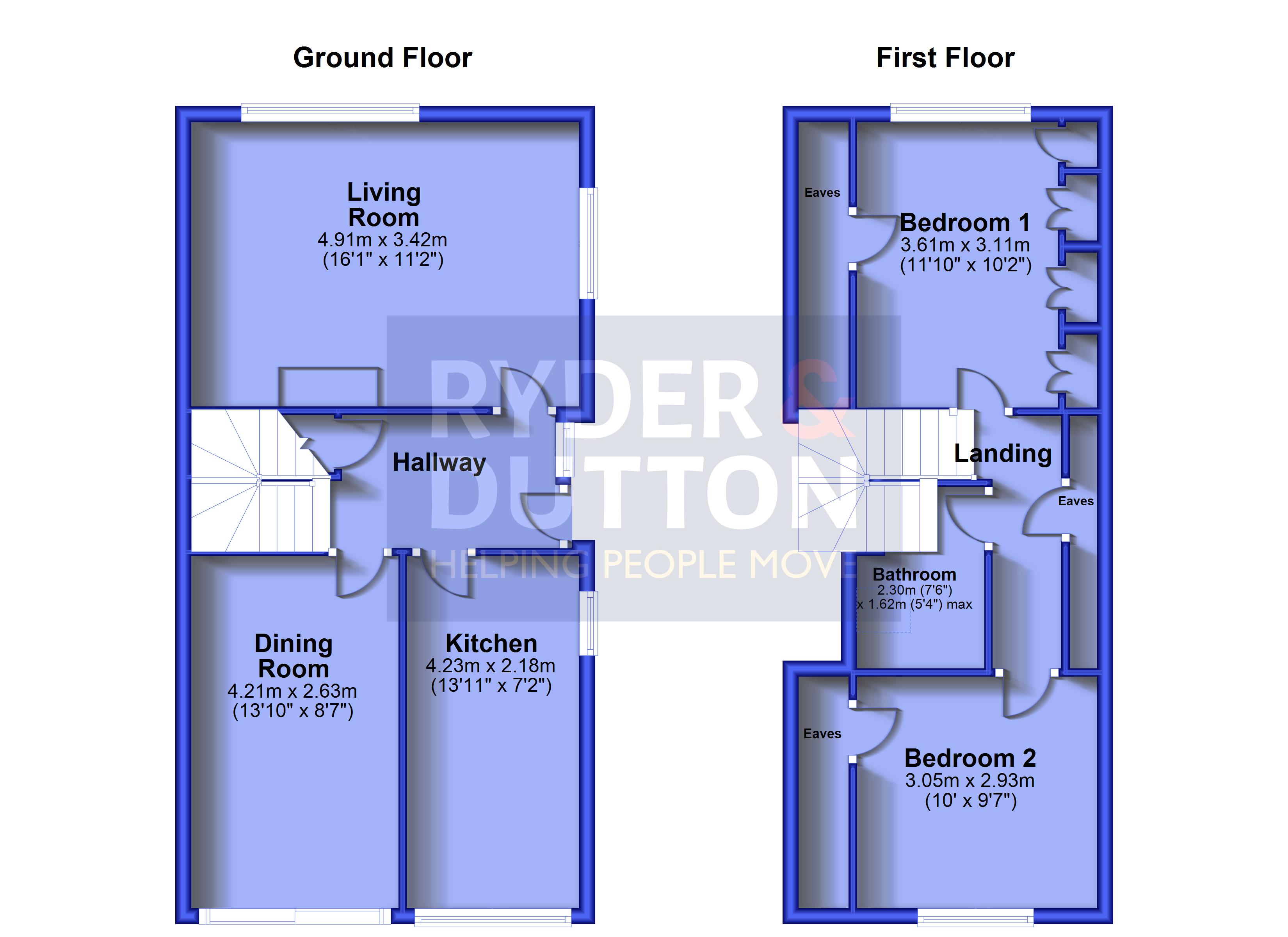 72, Crawthorne Crescent, West Yorkshire floorplan