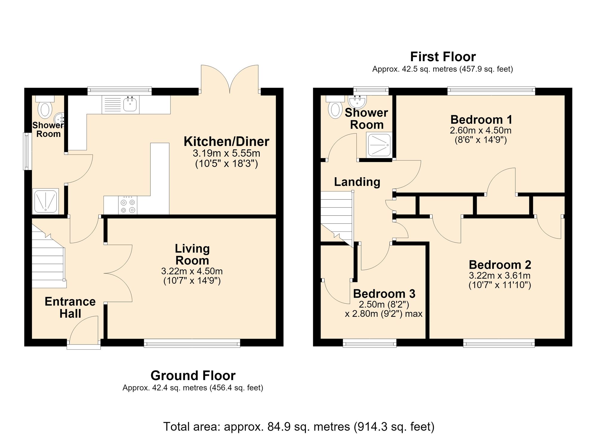 8 Tyseley Grove, Barnoldswick floorplan