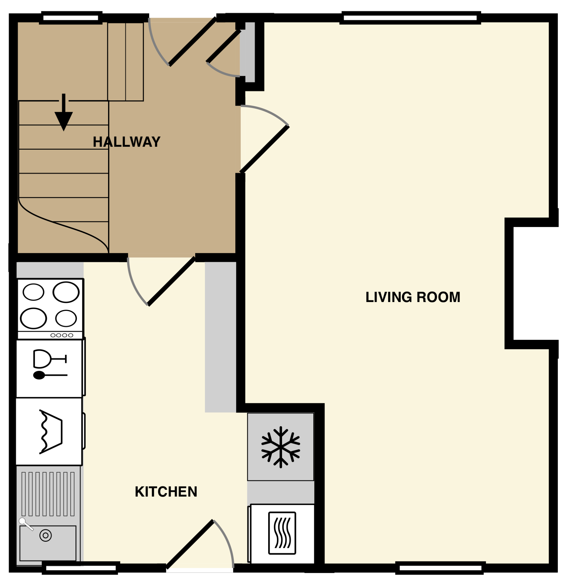 105 Sheddocksley Drive, Aberdeen floorplan