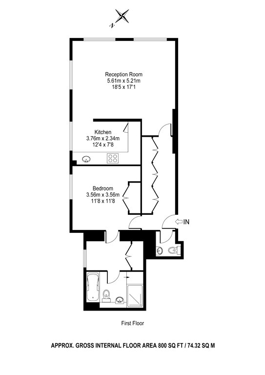 1 Bedrooms Flat to rent in Cavalry Square, Turks Row, London SW3