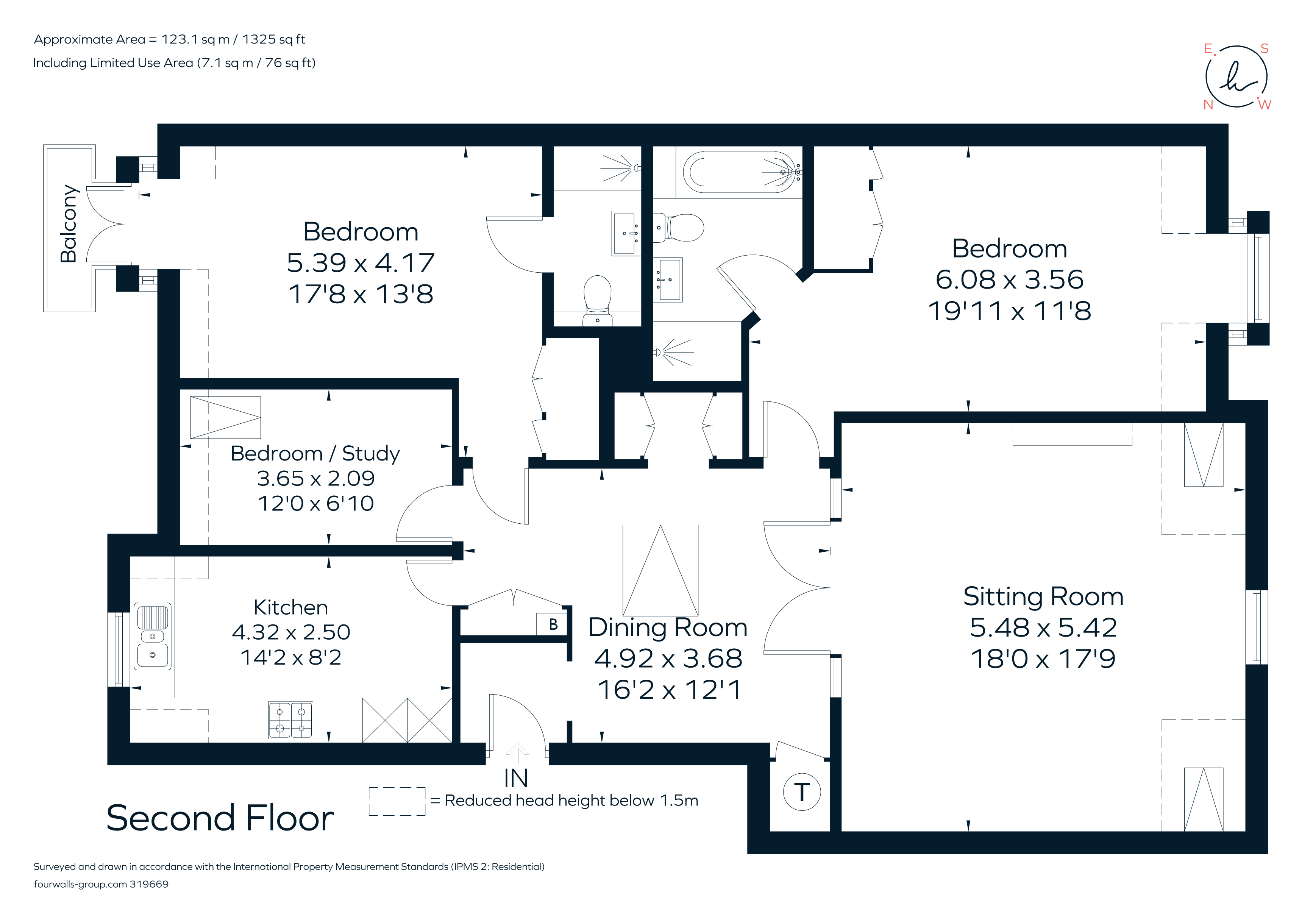 Flat 11, Bramley Grange, Horsham Road, Bramley floorplan