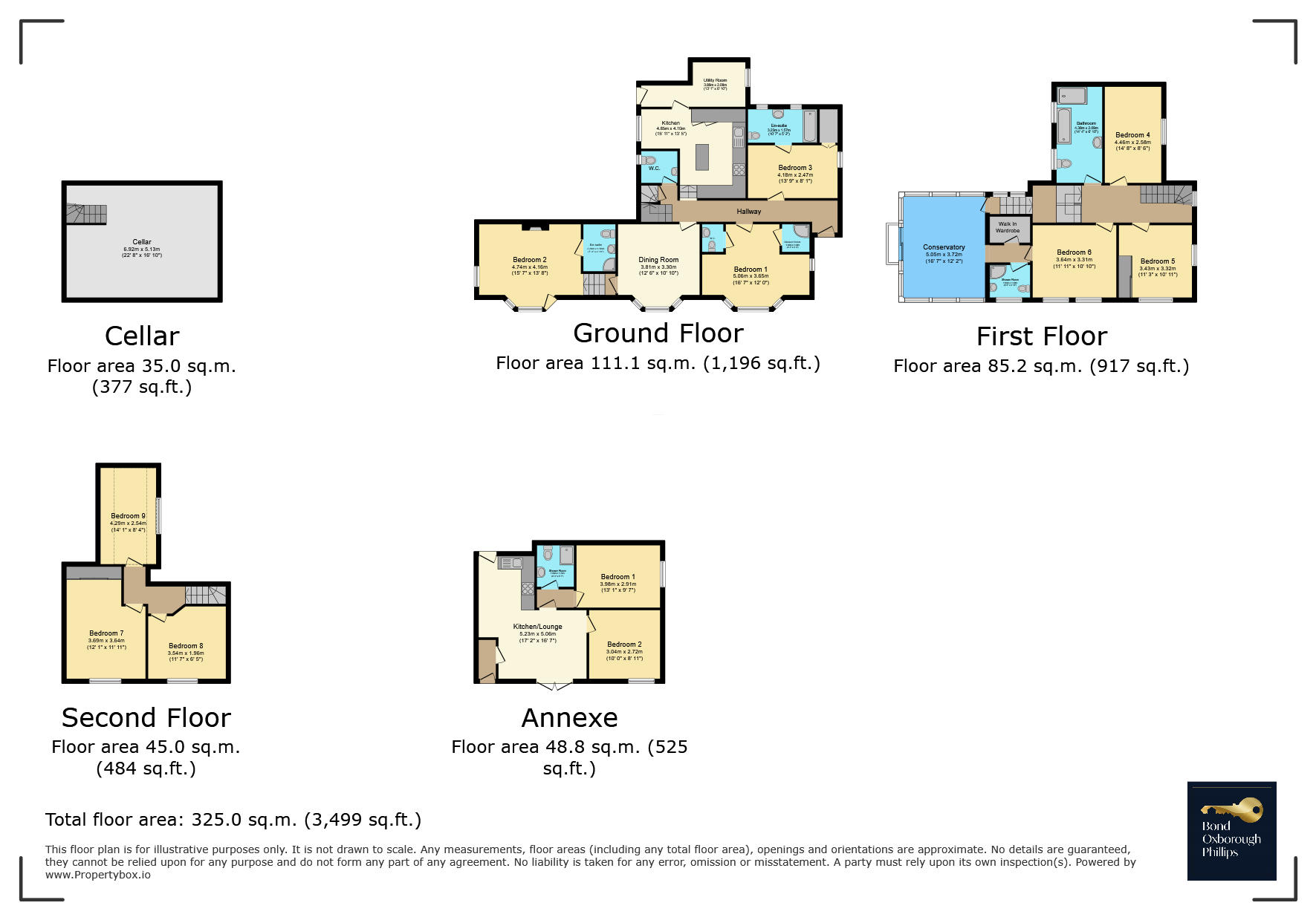 The White House, 4, Beach Road, Bideford floorplan