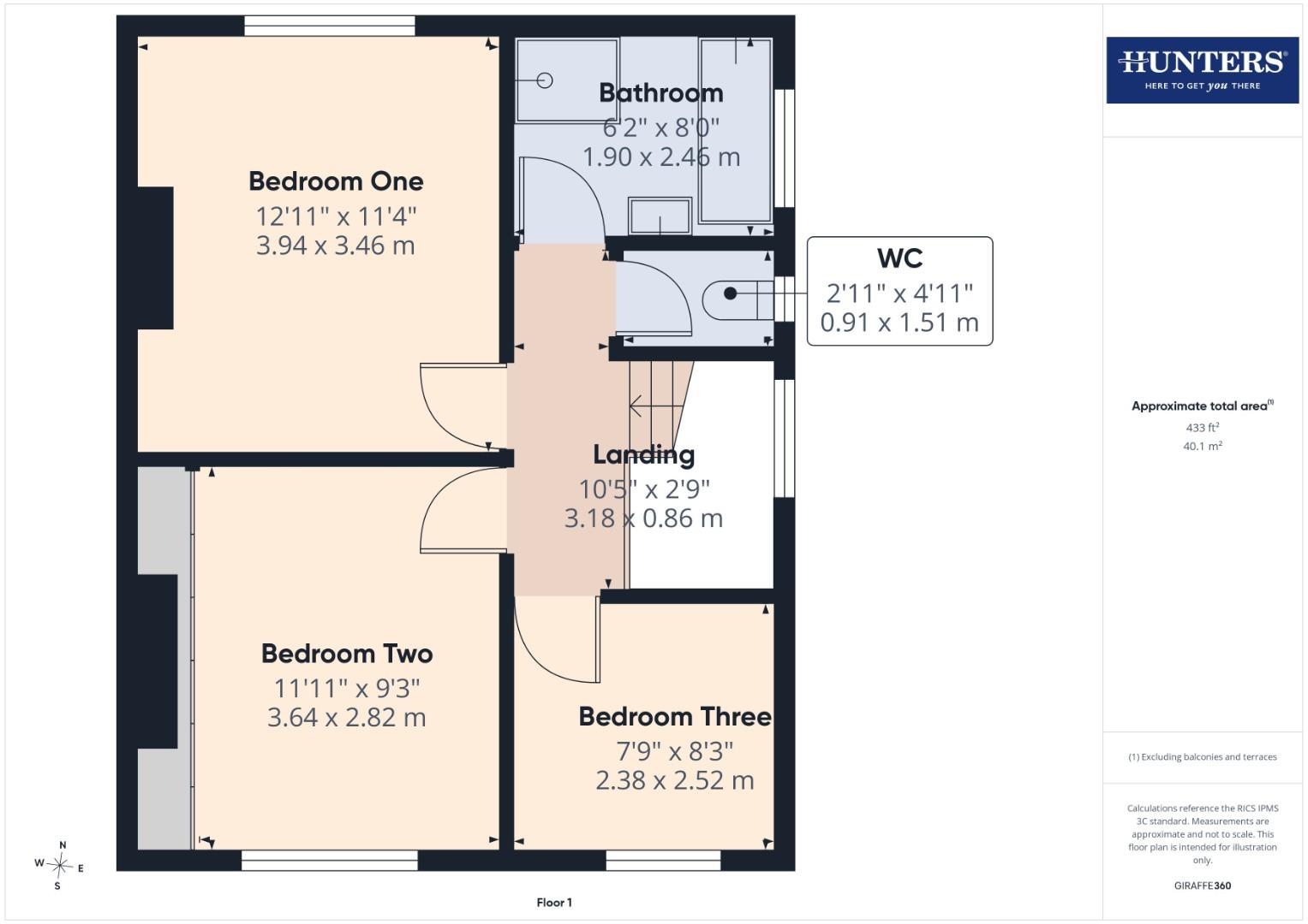 20, Collin Road, Kendal floorplan
