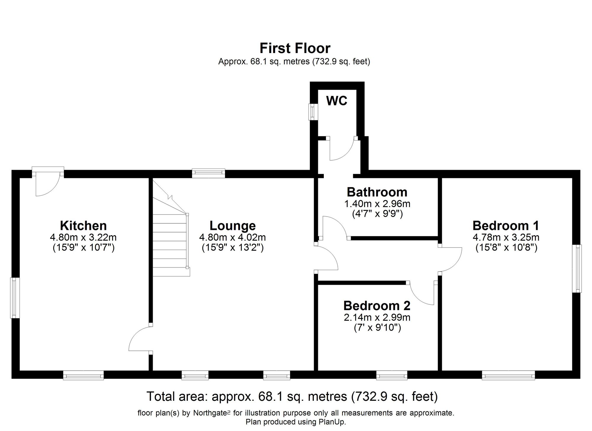 2a Billingham Road, Stockton-On-Tees floorplan