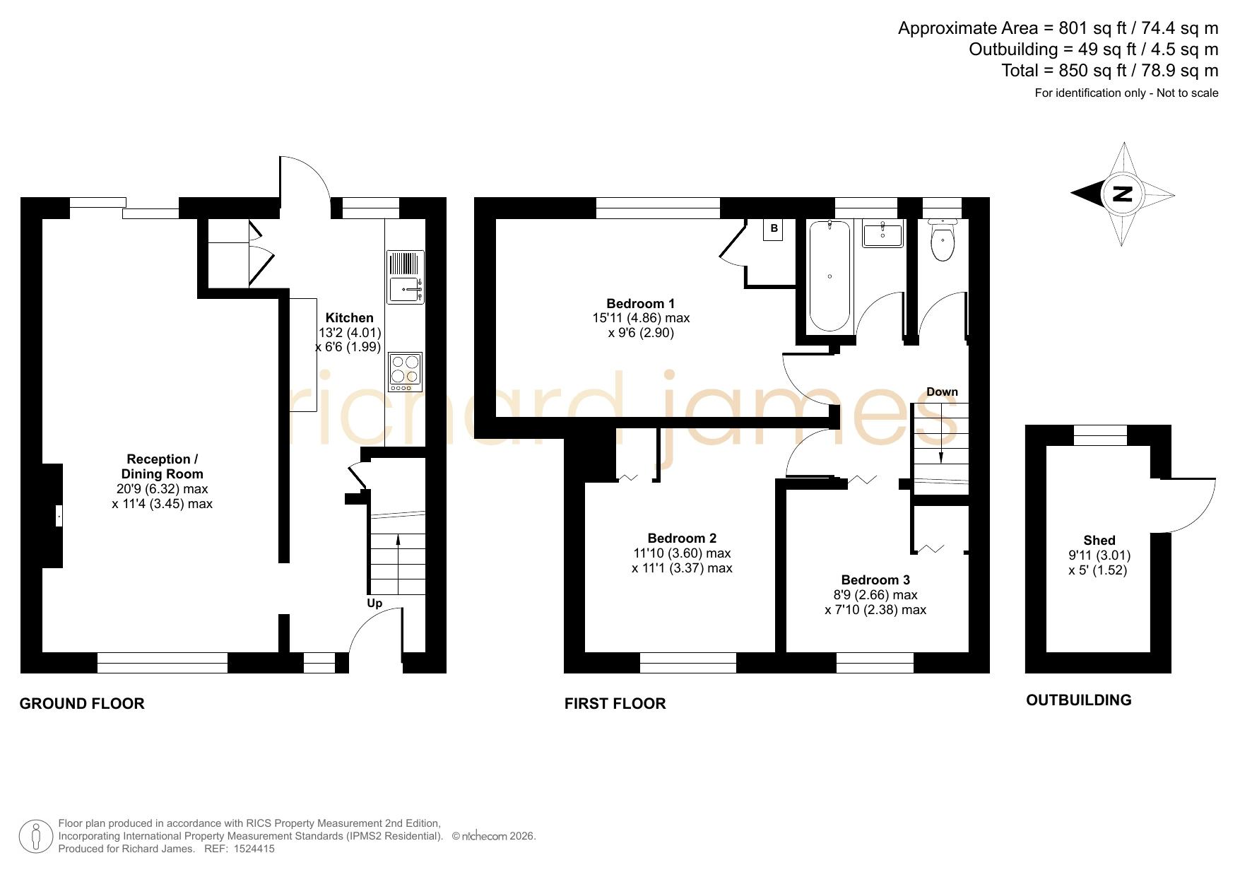 6, Rosedale Road, Swindon floorplan
