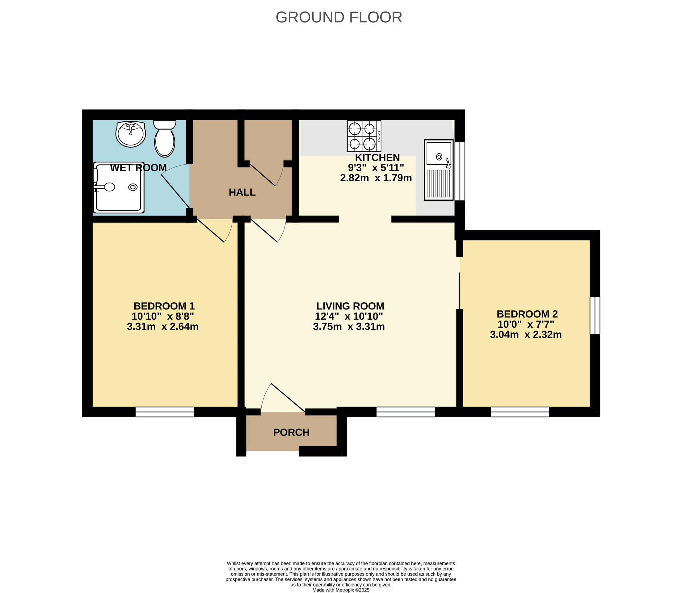 6 Montrose Close, Portland floorplan