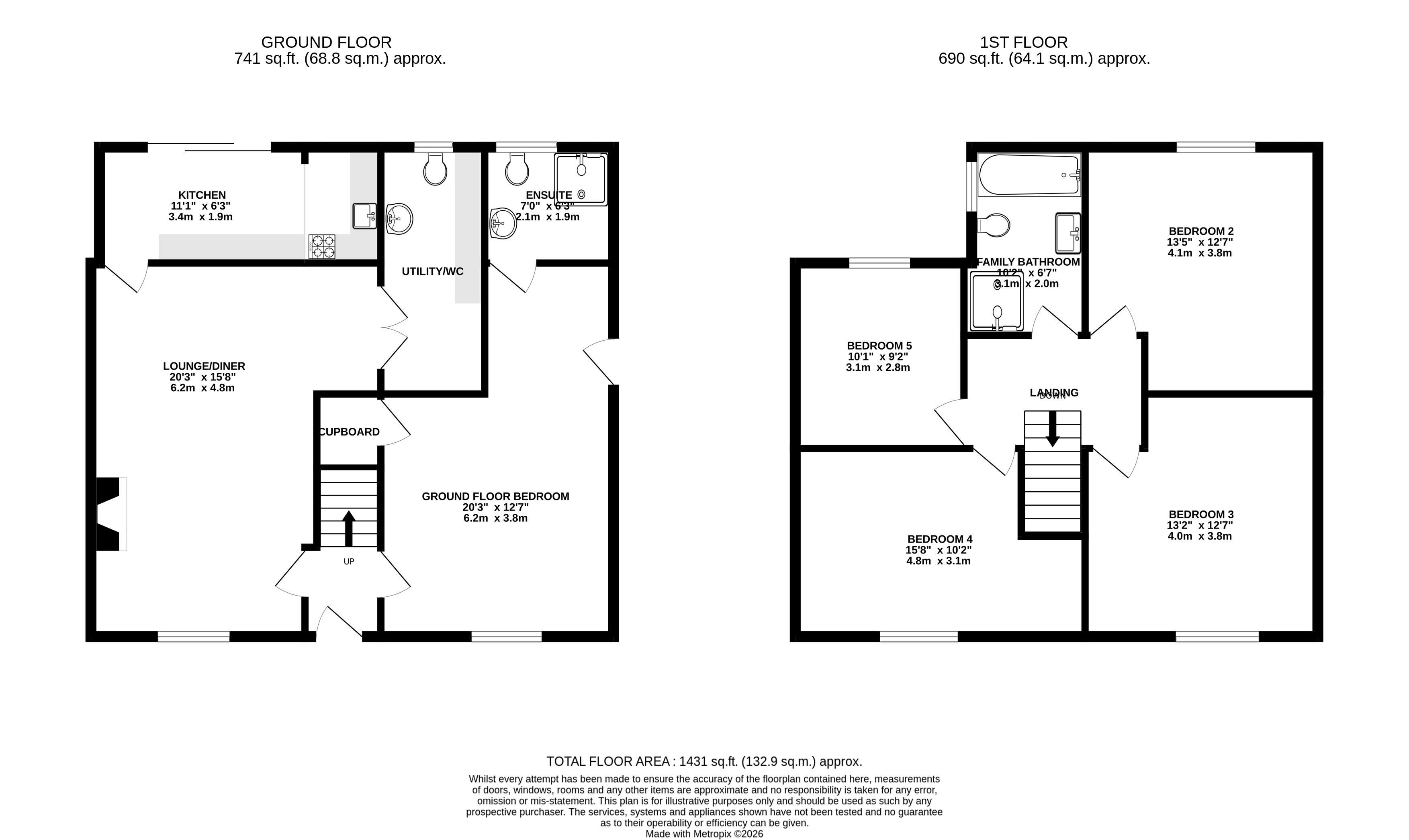 27, Shakespeare Avenue, Bedworth floorplan