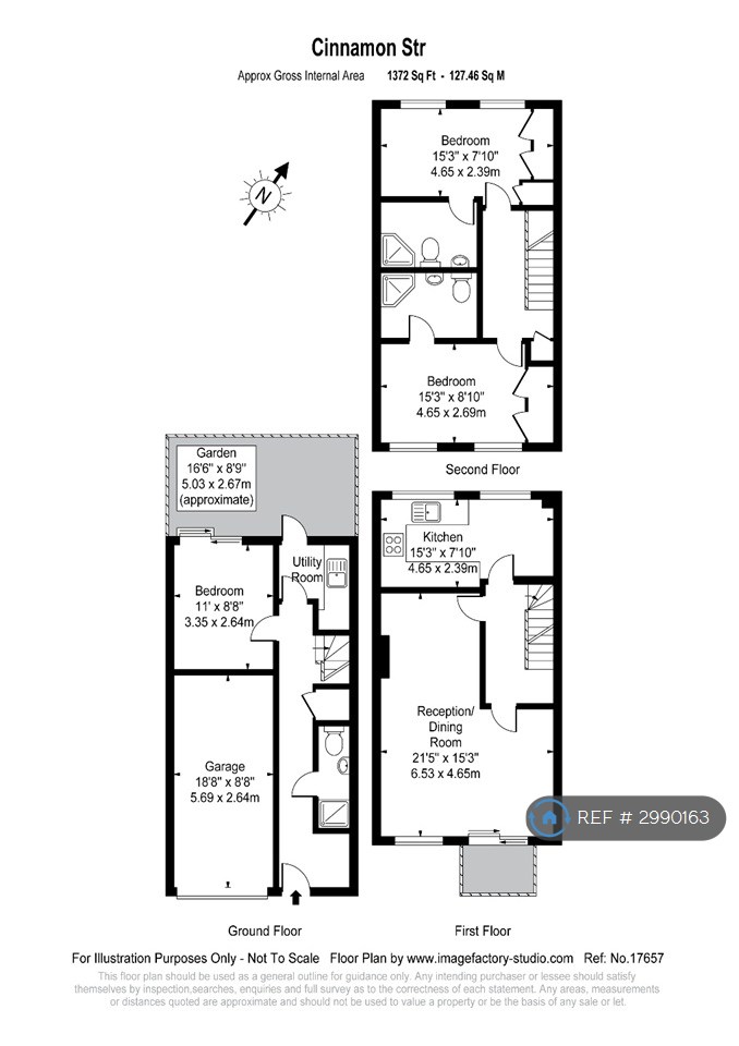Cinnamon St, London floorplan