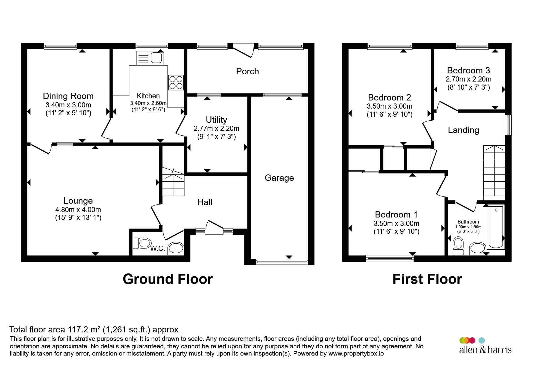 9, Leys Hill, Frome floorplan