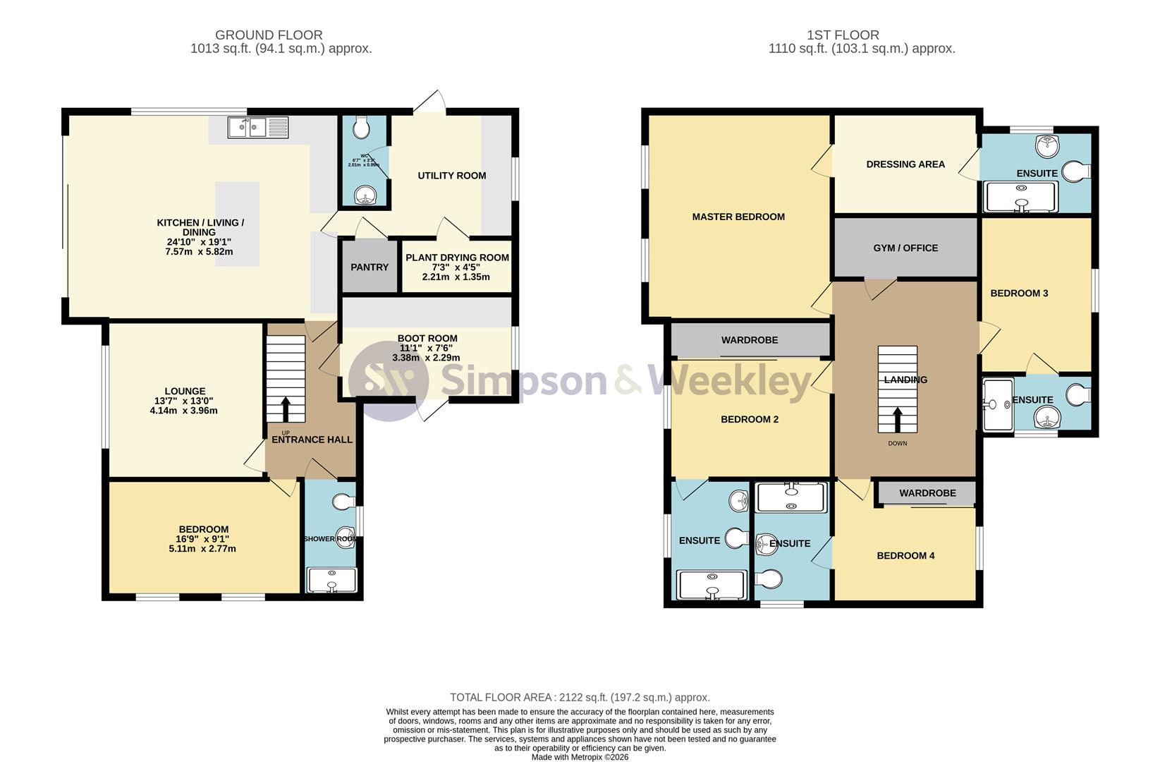 92, London Road, Wellingborough floorplan