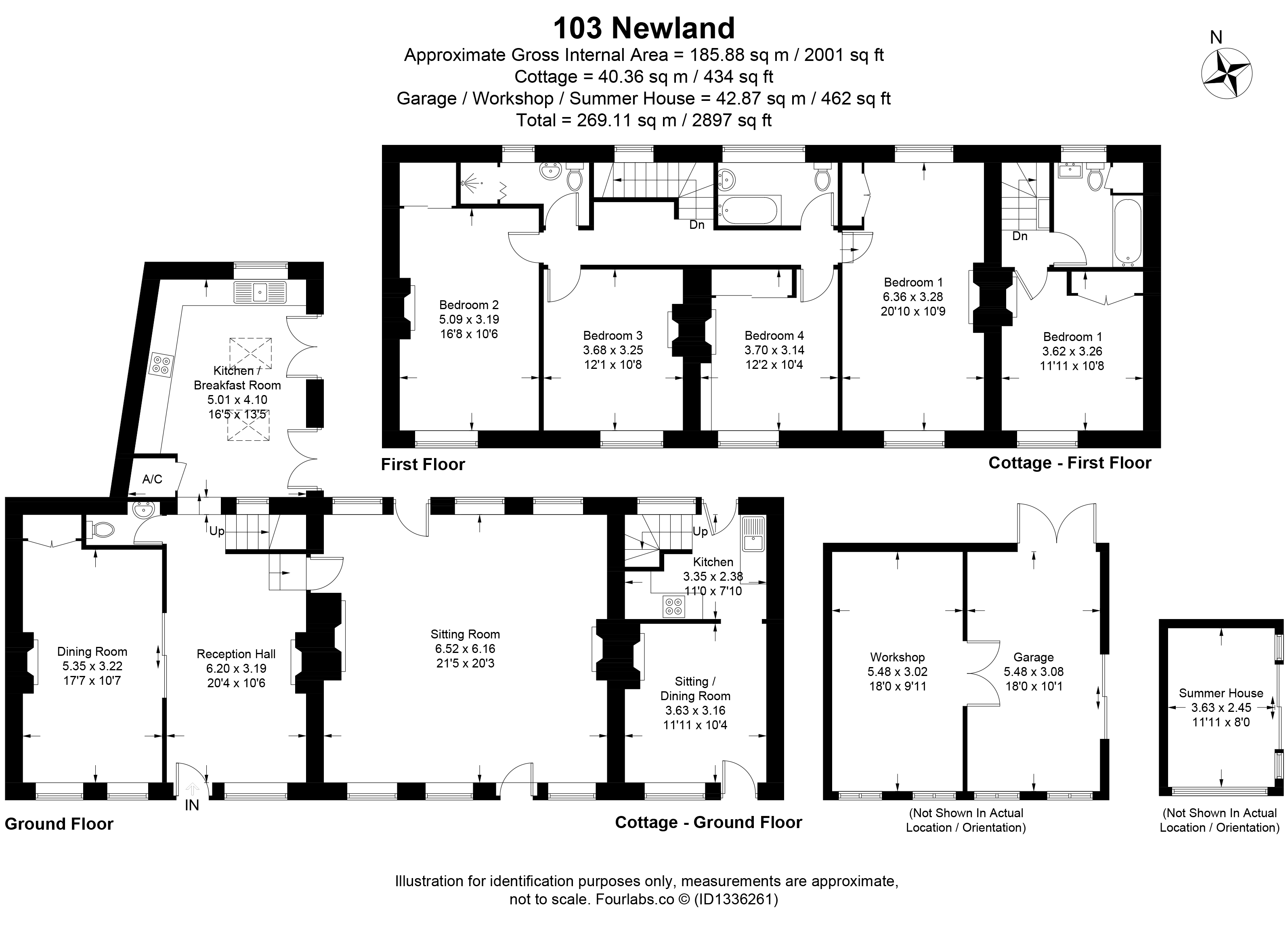 103/107, Newland, Dorset floorplan