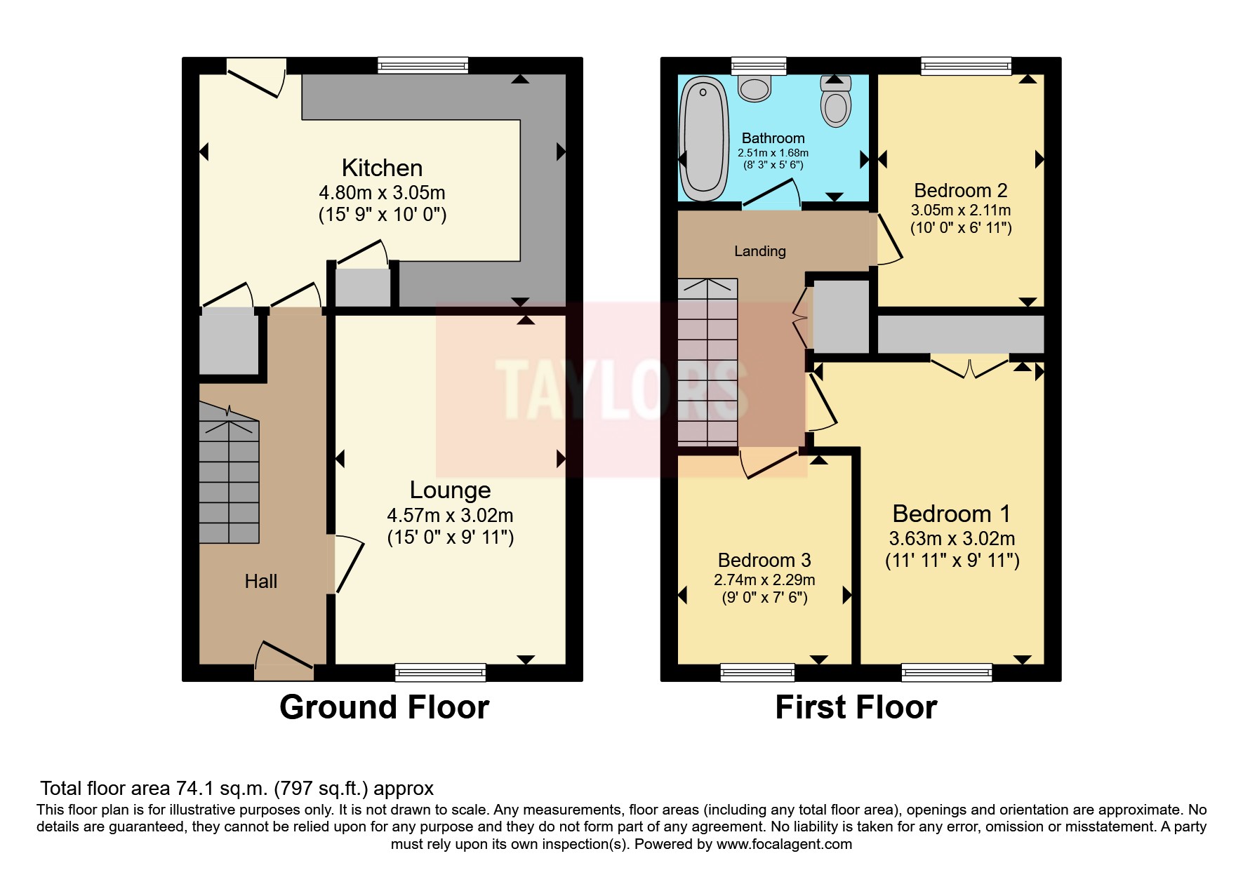 41, Sylam Close, Bedfordshire floorplan