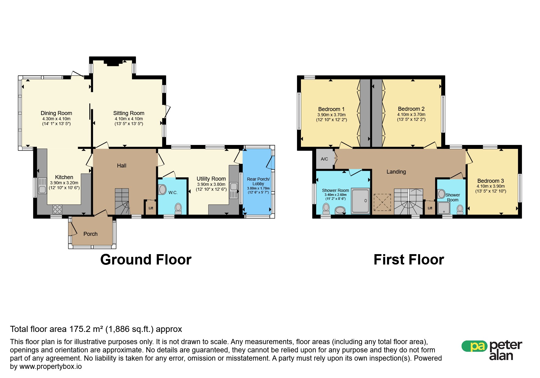 Ty Gwyn, Dixton Road, Monmouth floorplan
