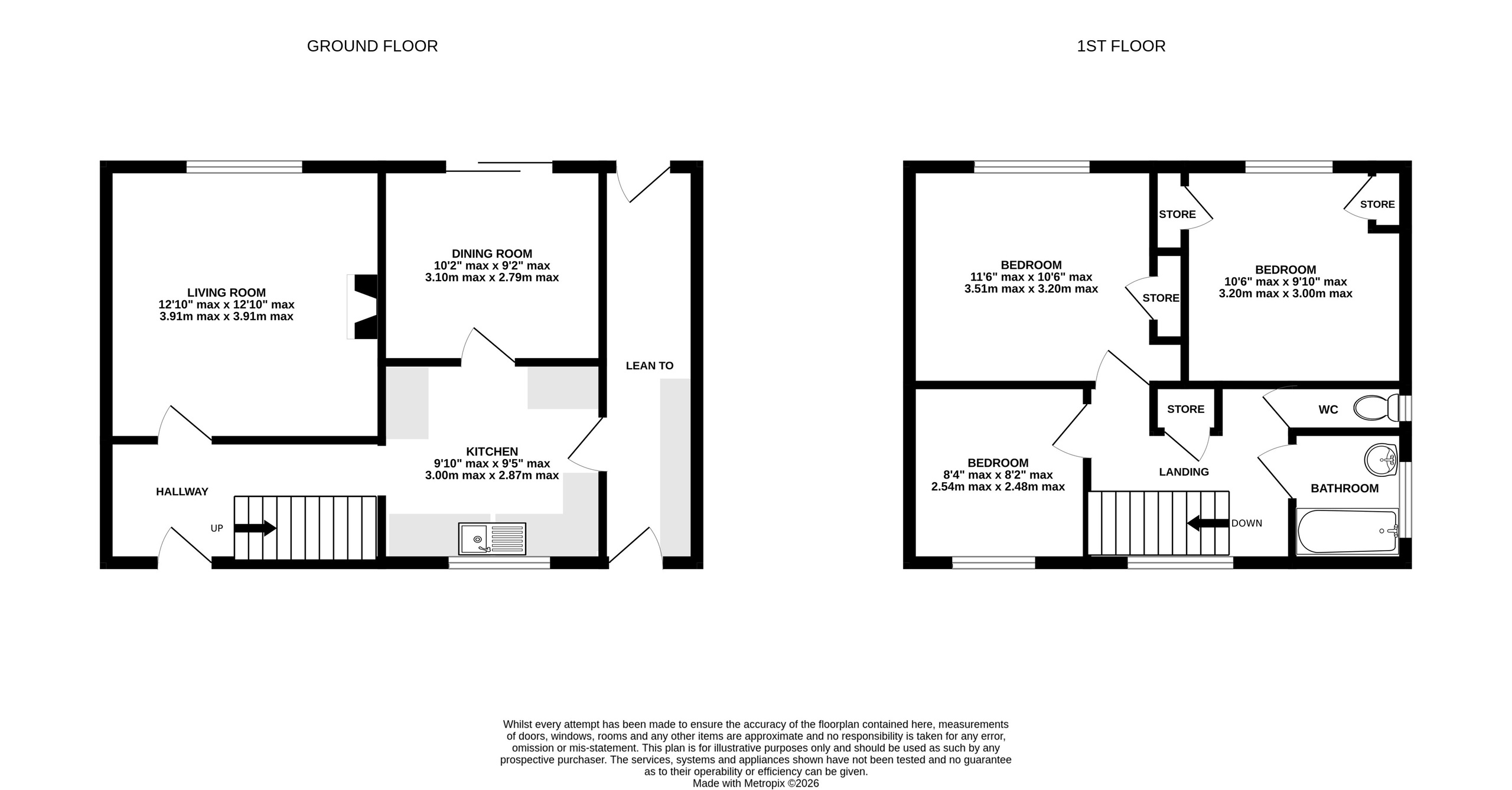 54 Long Cross, Bristol floorplan