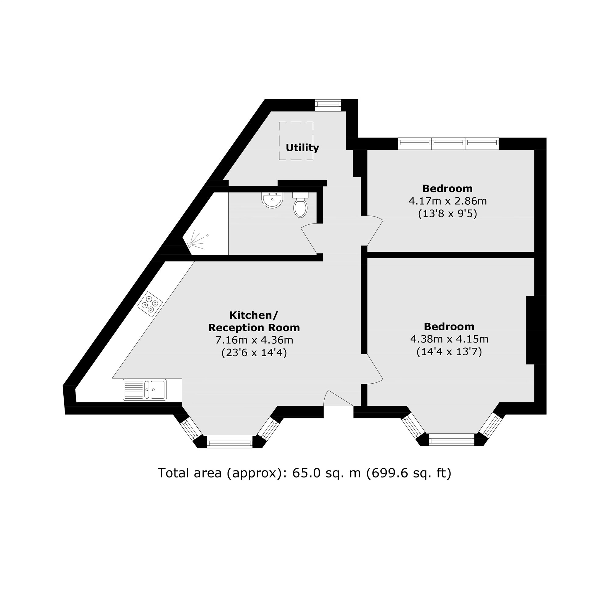 14A, St. Stephens Terrace, London floorplan