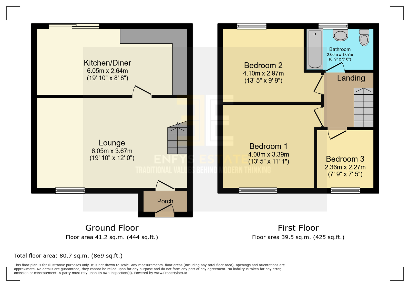 4, Llys Sambrook, Penmaenmawr floorplan