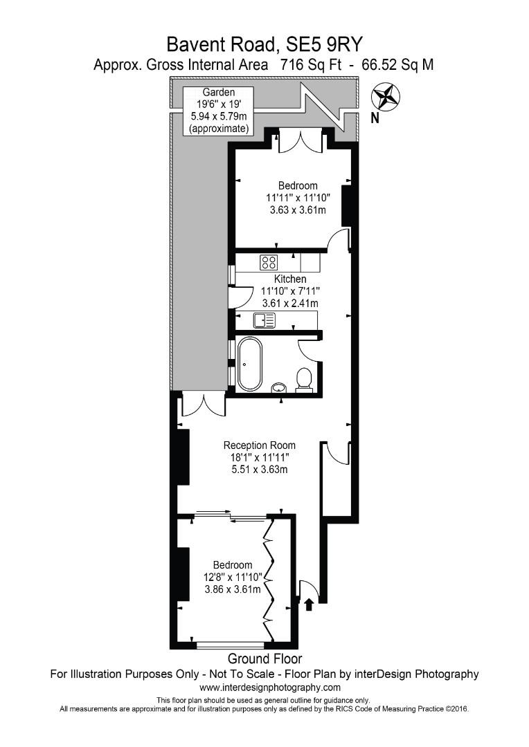 47, Bavent Road, London floorplan