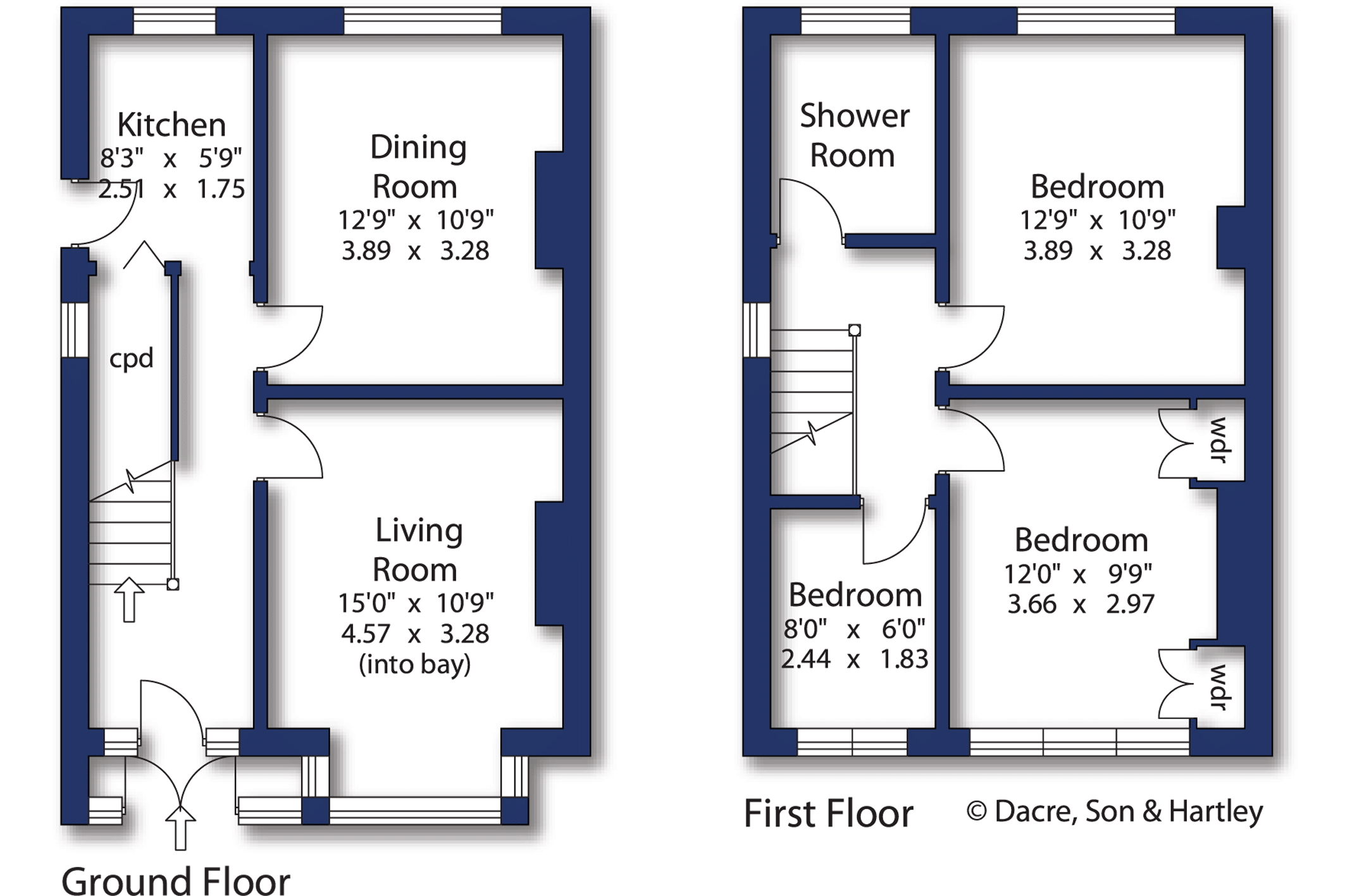 22, Glenaire Drive, Baildon floorplan