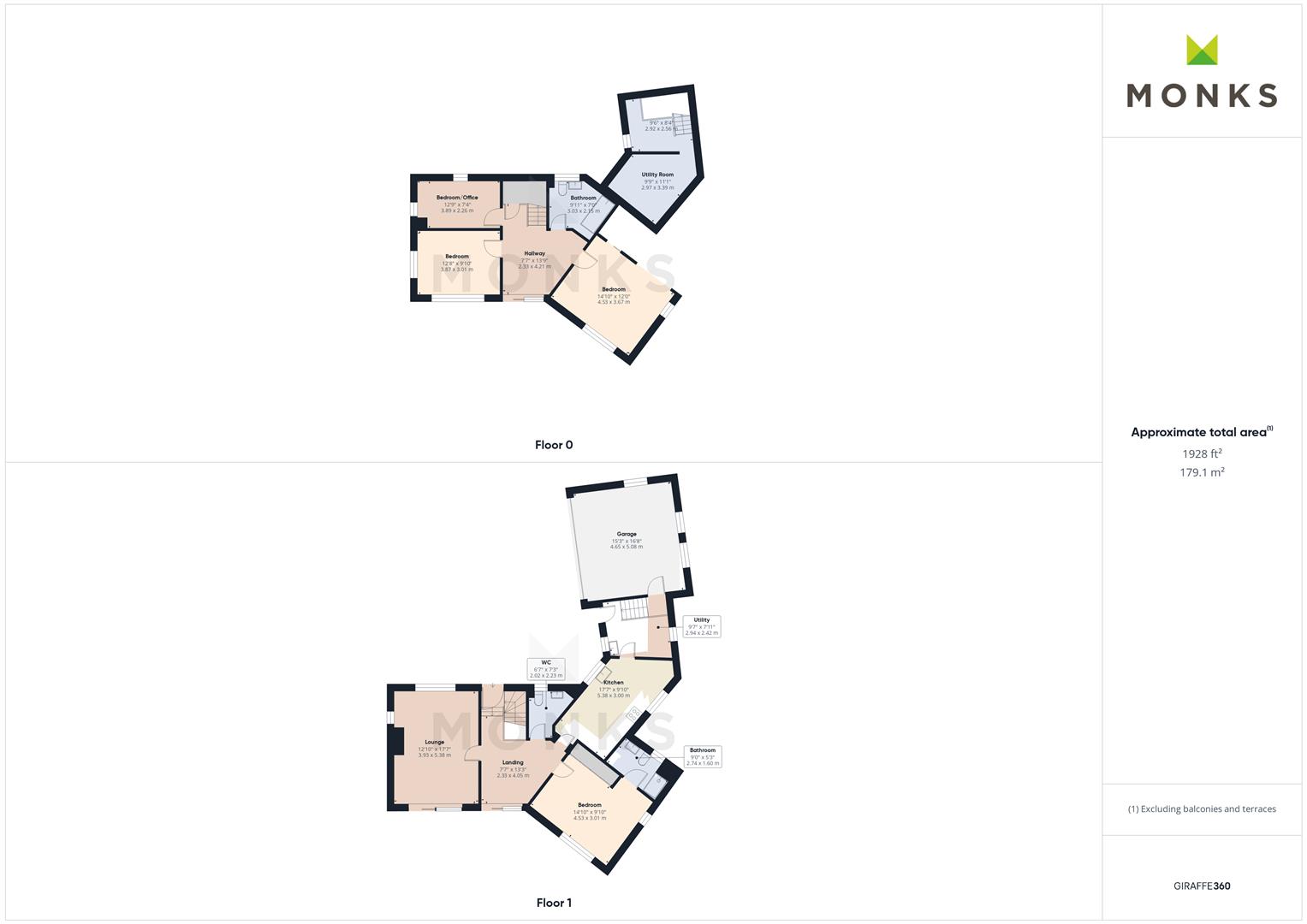 Oakdene, Lowe Hill Road, Wem floorplan
