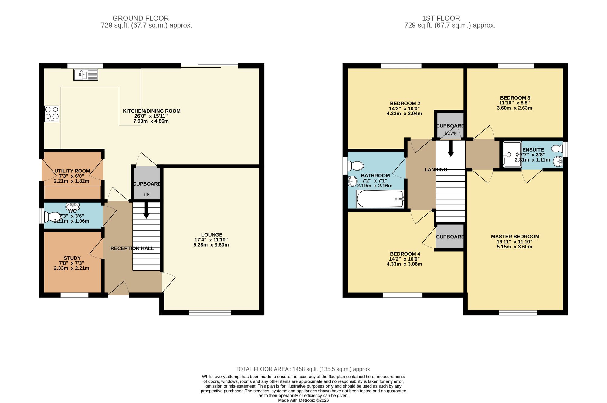 18 Spring Vale Heights, Darwen floorplan