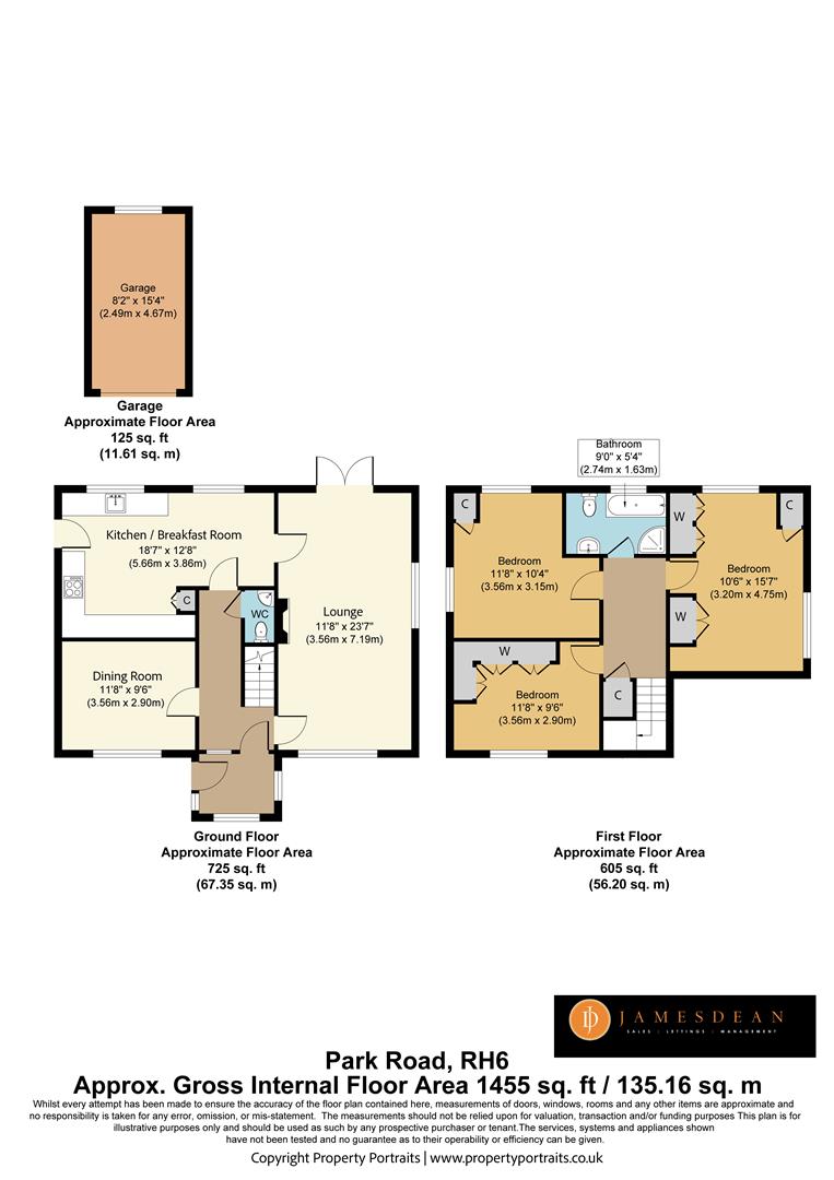 43, Park Road, Horley floorplan