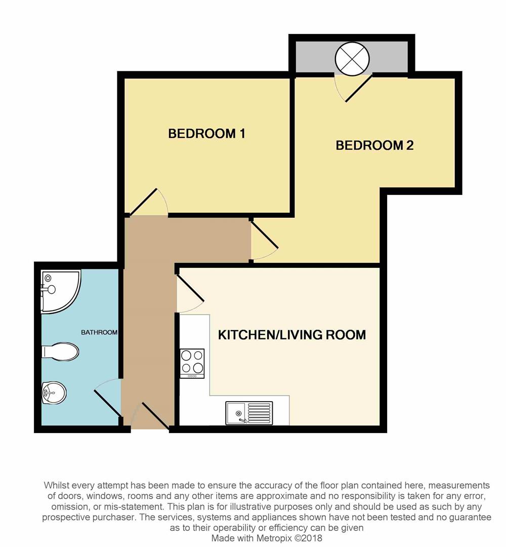 Flat 8, Sentinel House, Surrey Street, Norwich floorplan