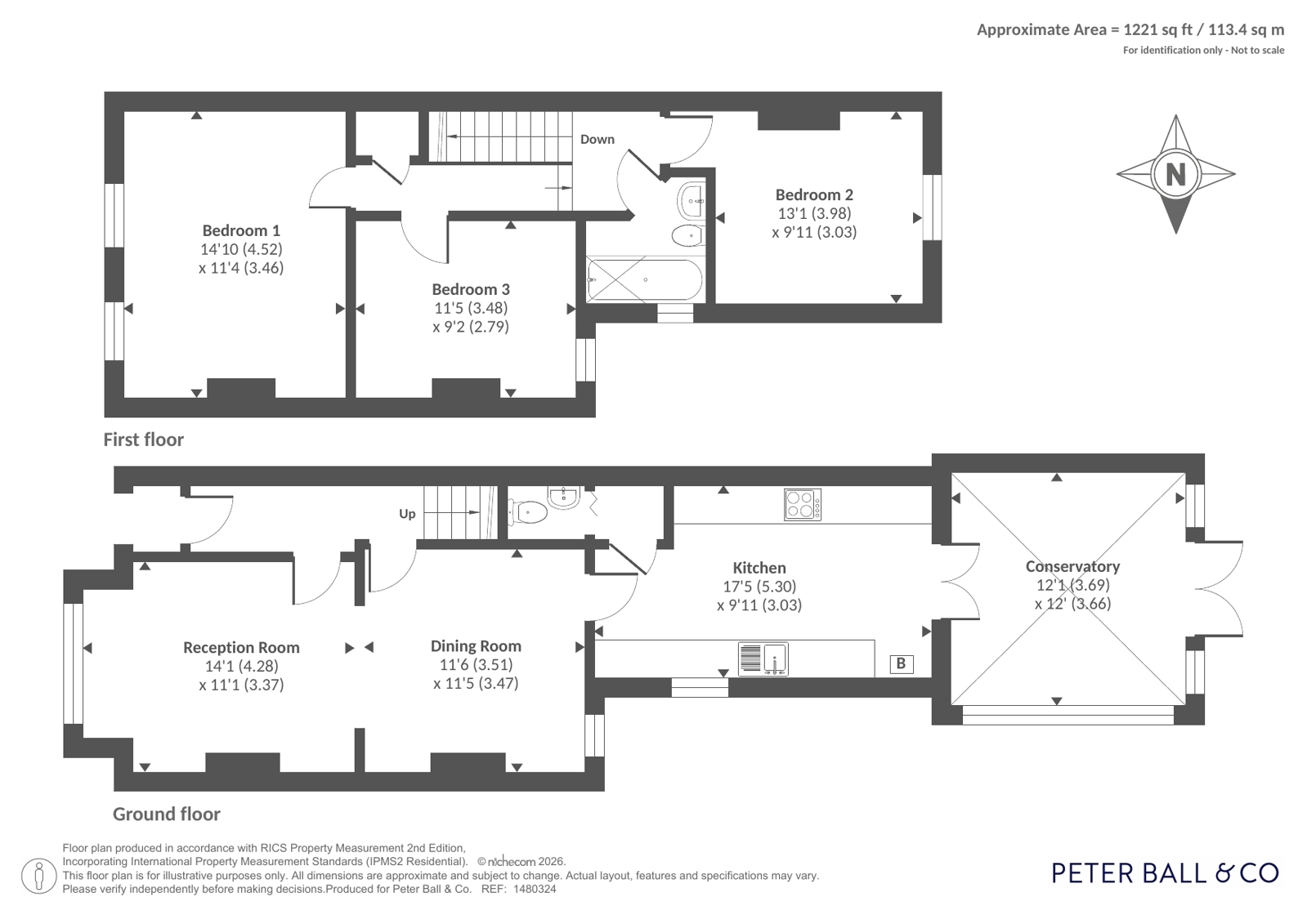 245, Old Bath Road, Gloucestershire floorplan