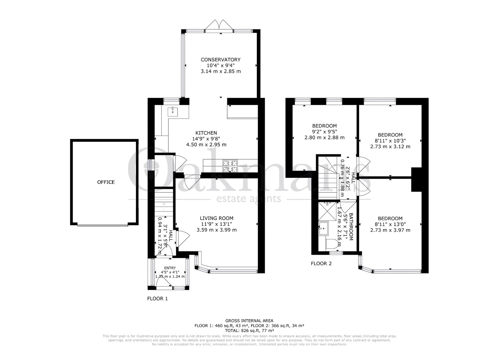123, KINGSWOOD ROAD, BIRMINGHAM floorplan