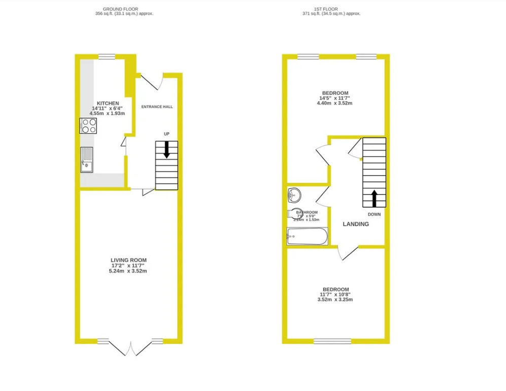 Elstree Hill, Bromley floorplan