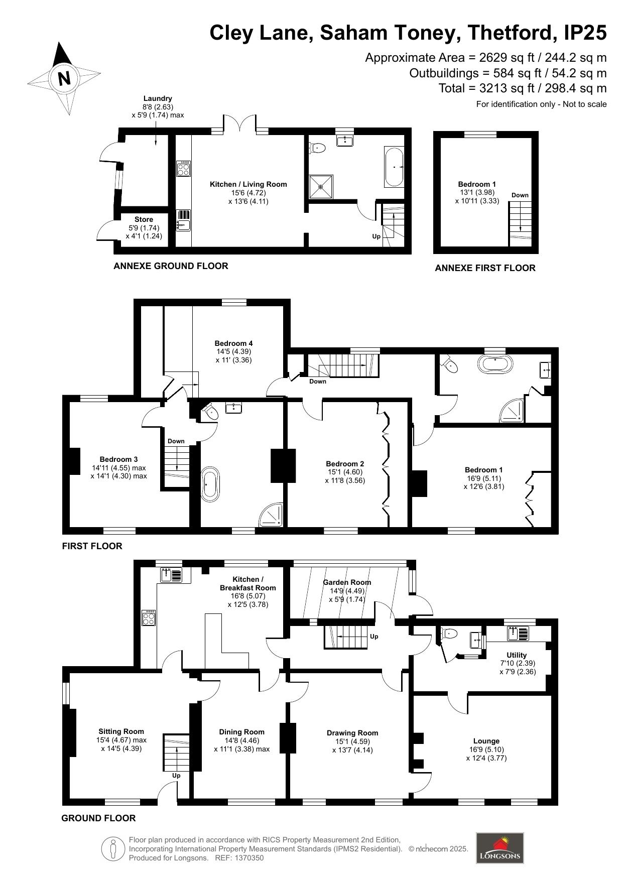 The Horseshoes House, Cley Lane, Thetford floorplan