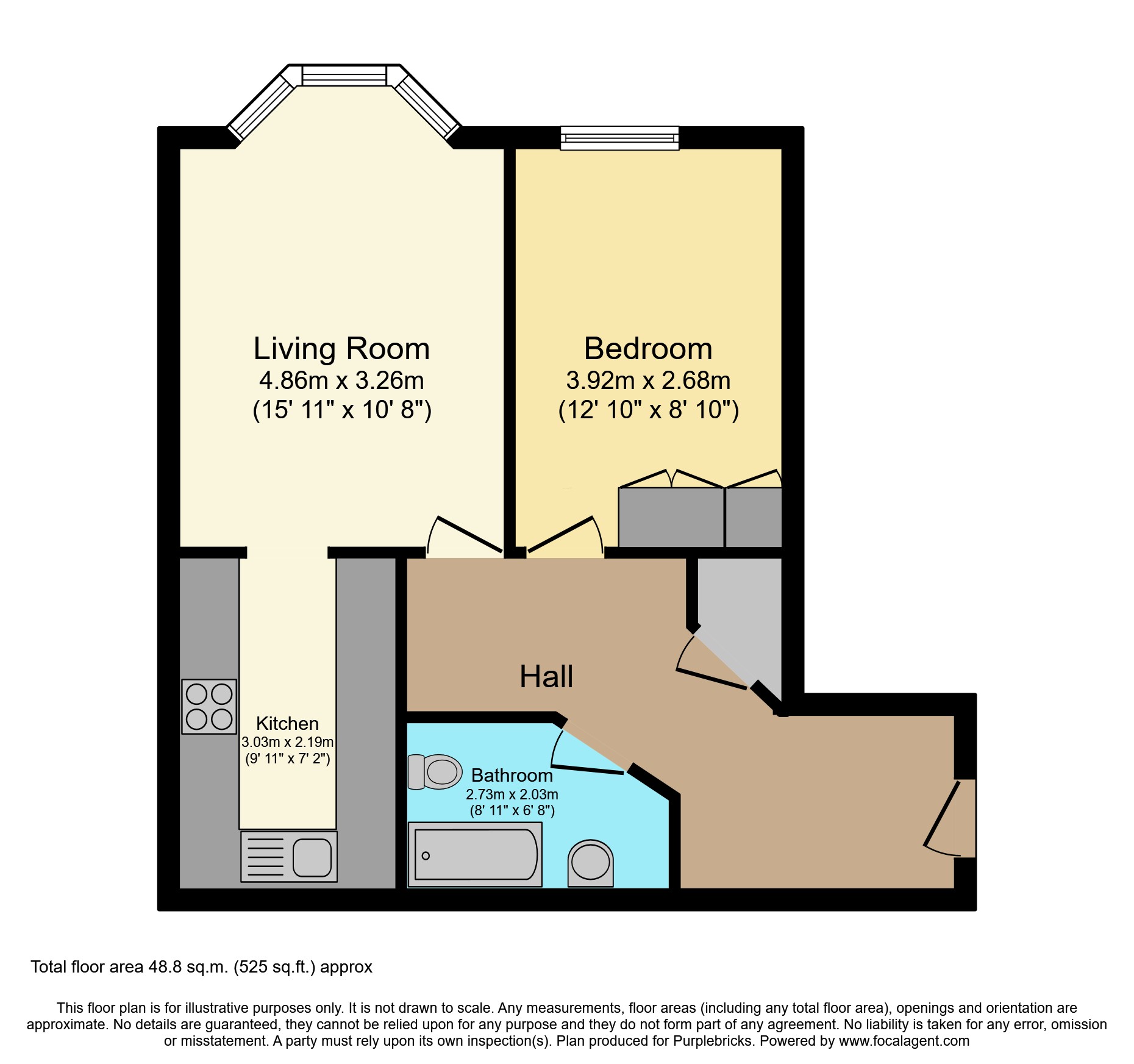Flat 6, Fern Lea, 123, Quarry Street, Liverpool floorplan