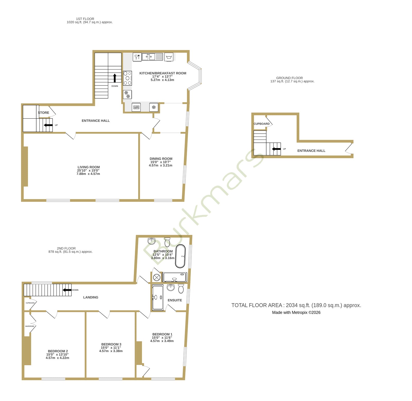 1a, Church Lane, Hampshire floorplan