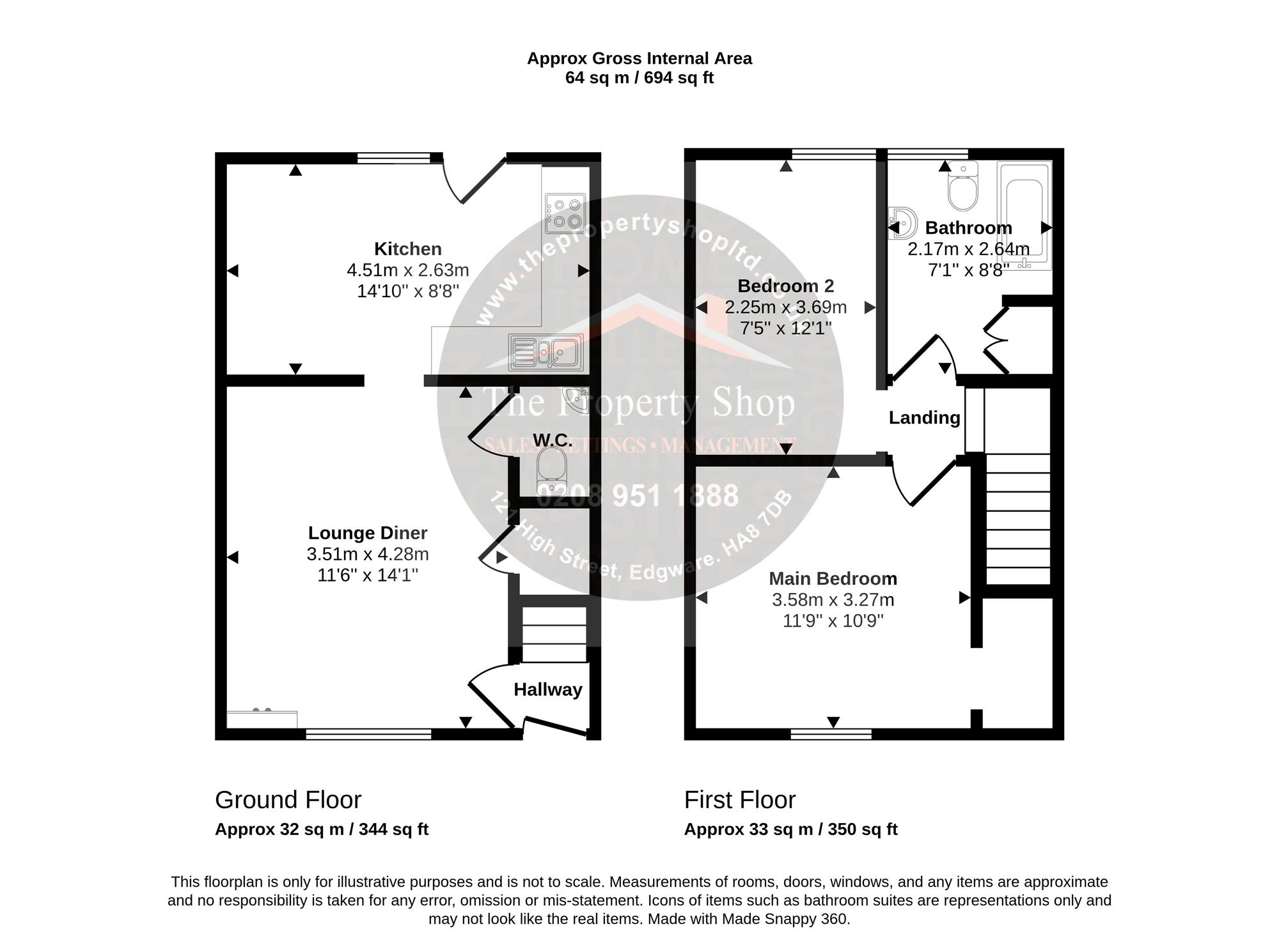 9, Garden City, Edgware floorplan