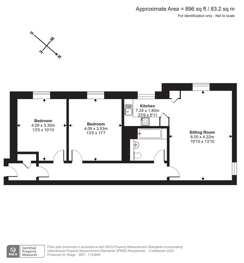 12 Carnarvon Arms,, Dulverton floorplan