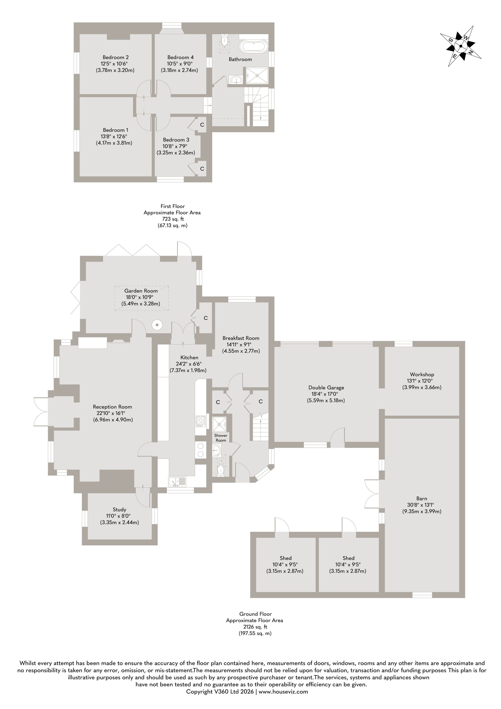 Orchard Cottage Newton Road, Norwich floorplan