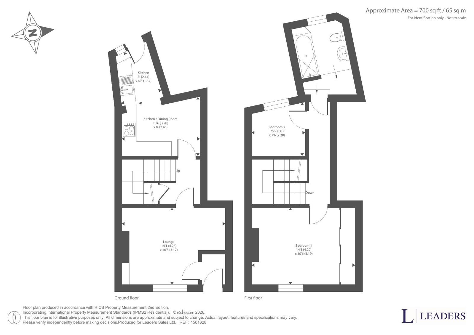43A,, Cherry Road, Cheshire floorplan