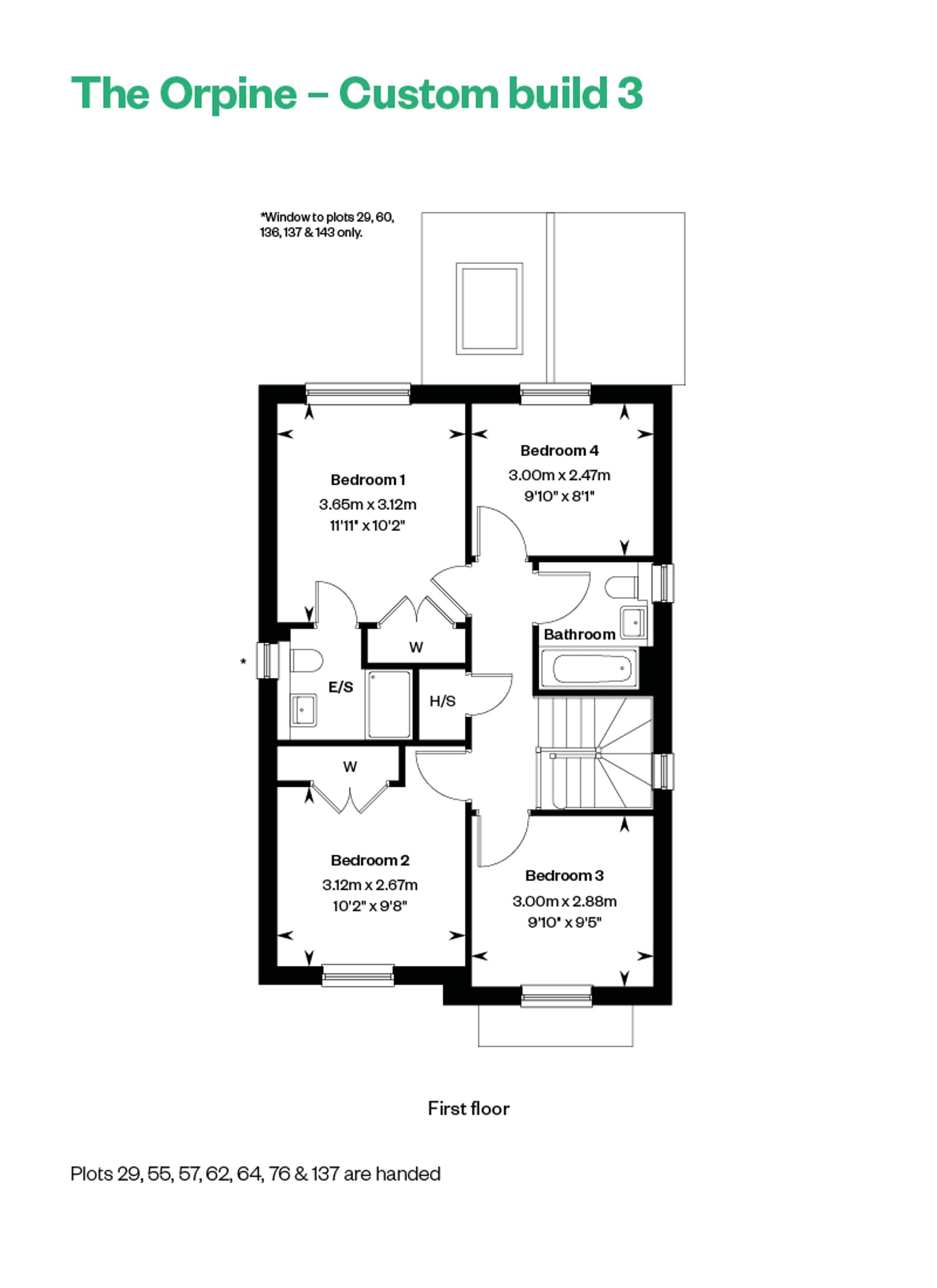 211, High Street floorplan