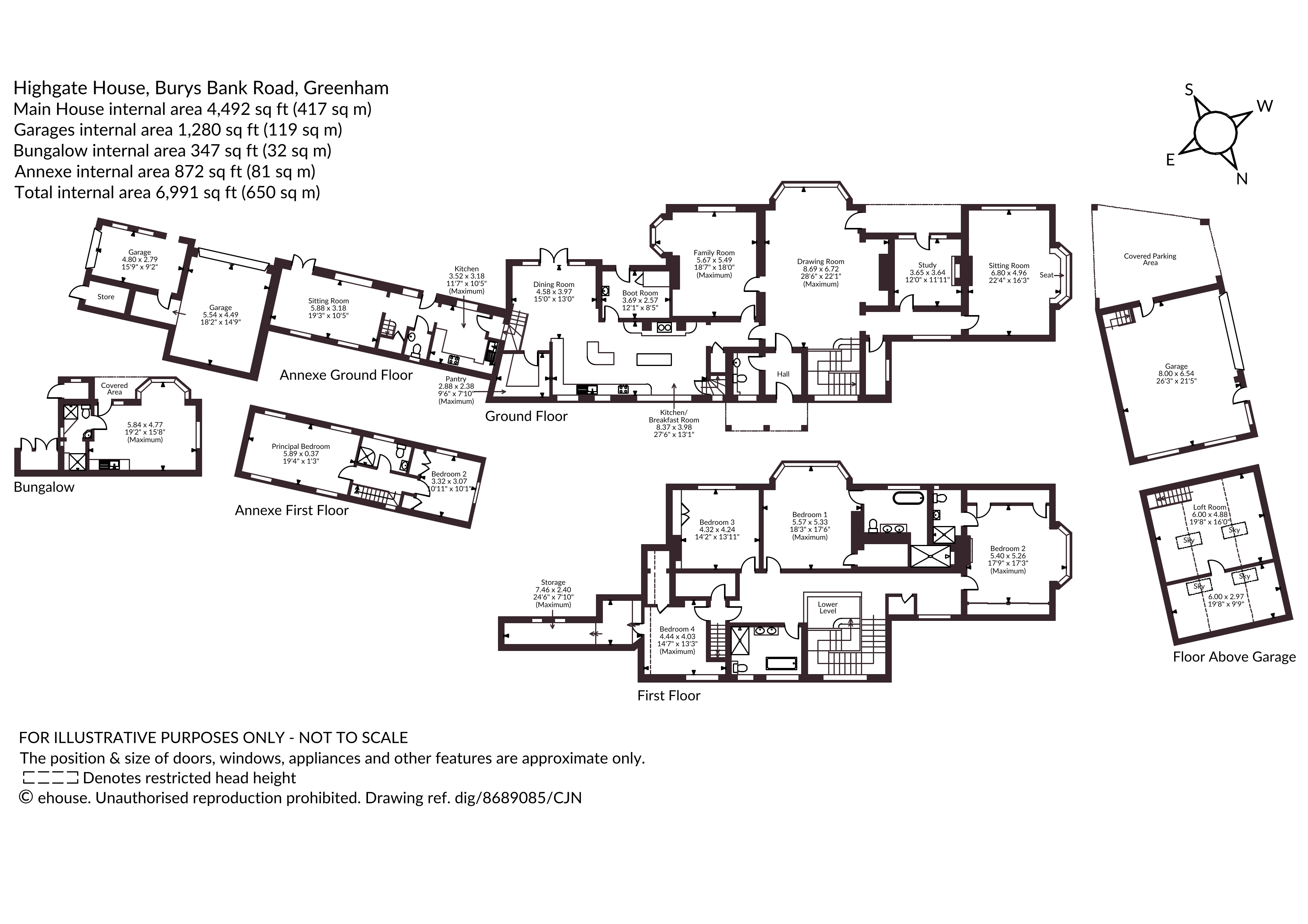 Highgate House, 54, Burys Bank Road, Thatcham floorplan