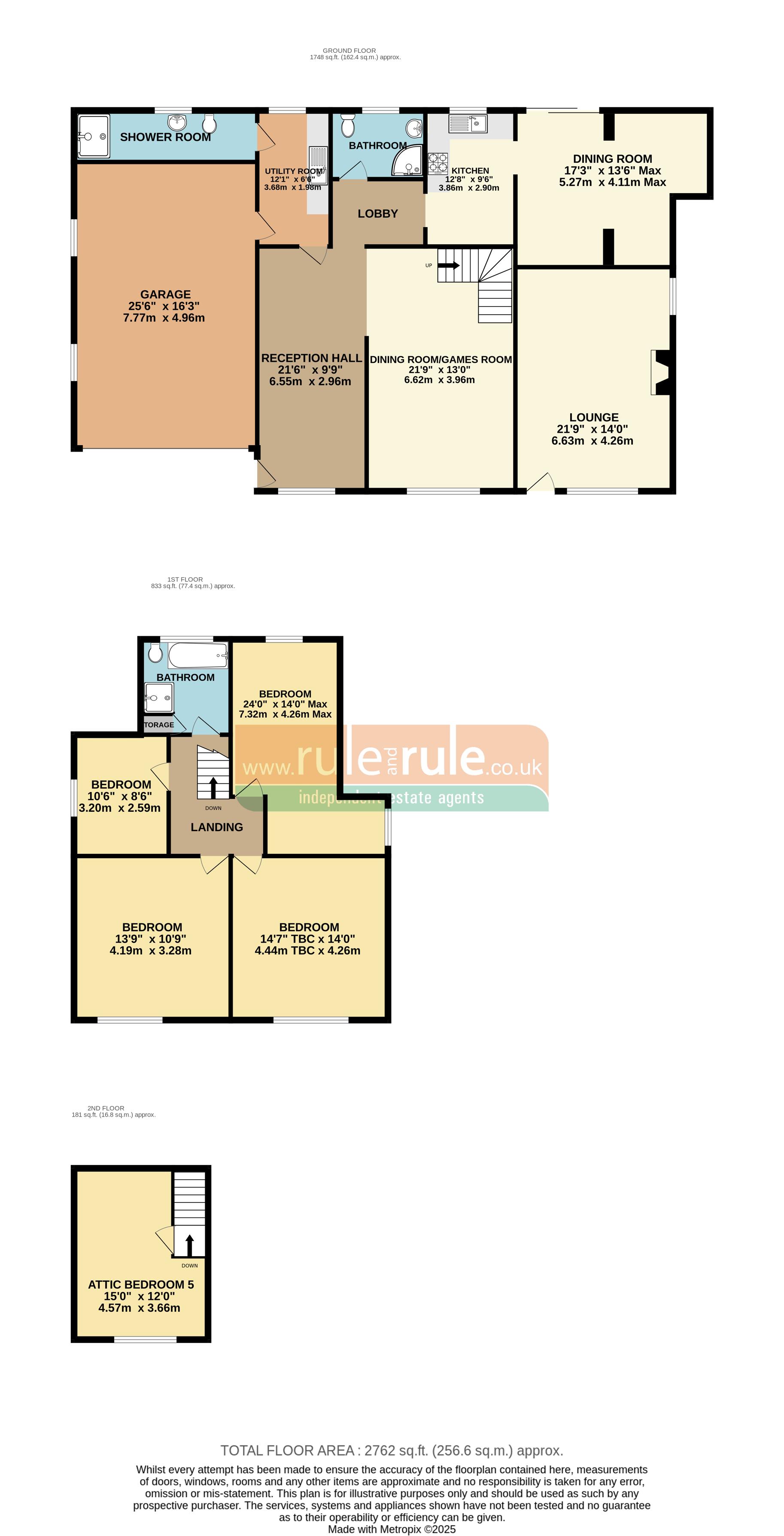 1-2 Stamford Villas, St. Georges Avenue, Sheerness floorplan