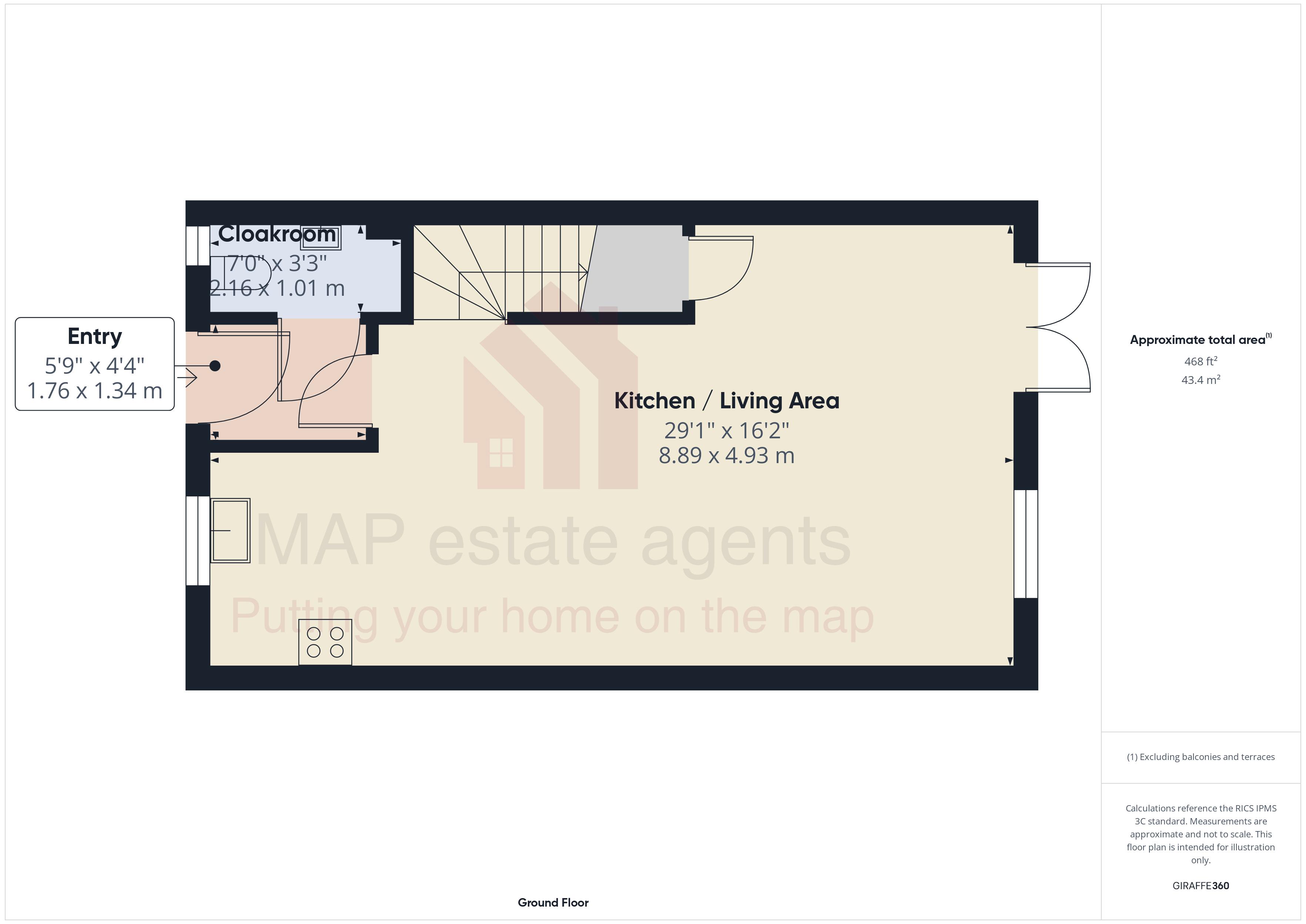 2, Teg Lowarth, Redruth floorplan