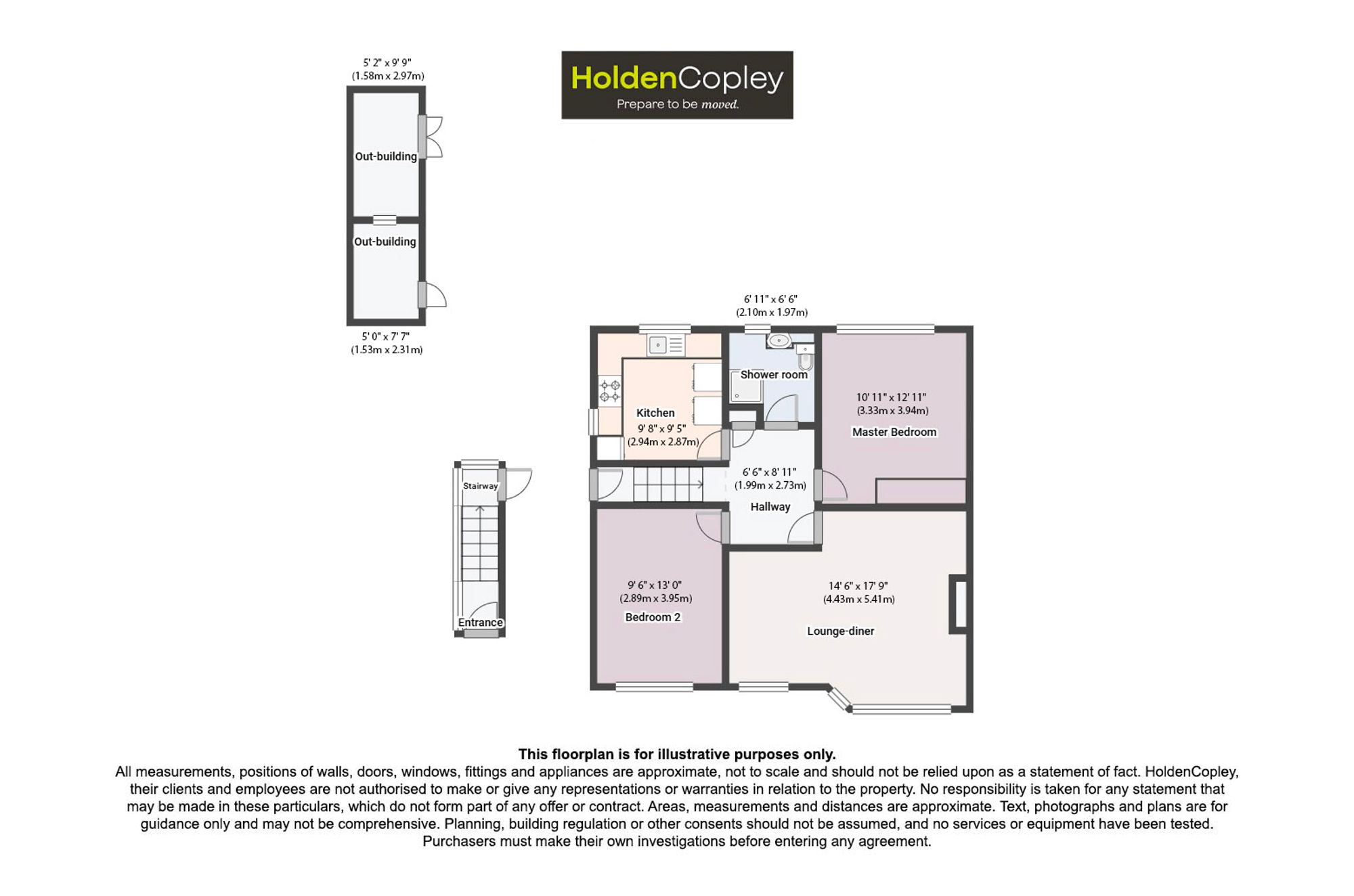 77a Green Acre, Nottingham floorplan