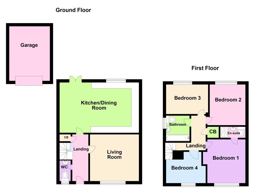 36, Pippin Way, Doncaster floorplan