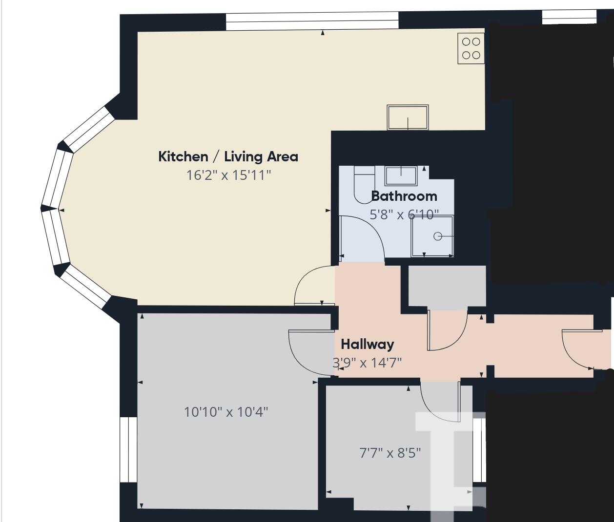 Apartment 7 62, Park Road, Wigan floorplan